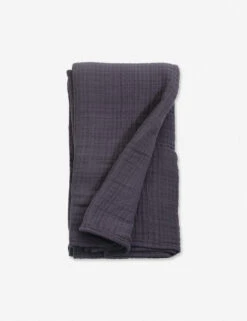 Arrowhead Textured Cotton Blanket By Pom Pom At Home -Home Furnishings arrowheadthrowslate