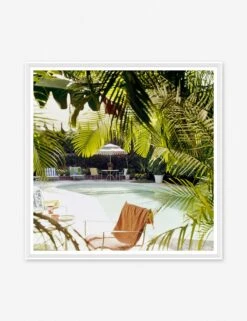 Swimming Pool At Lilly Pulitzer's Photography Print