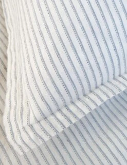 Connor Linen Cotton Duvet By Pom Pom At Home -Home Furnishings connordenimdetail