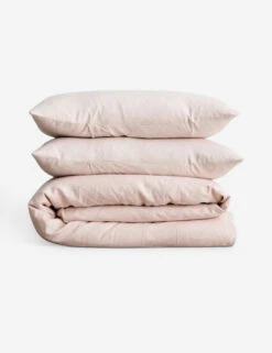 European Flax Linen Duvet Set By Cultiver -Home Furnishings cultiver linen bedding blush duvet set 1 1 1 b004b2ad 32a8 490b 9741 12f5ae0bc46c