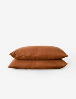 European Flax Linen Pillowcases (Set Of 2) By Cultiver -Home Furnishings cultiver linen bedding cedar pillowcase b66a09a6 a828 4b05 96e3 0646da8ab111