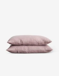 European Flax Linen Pillowcases (Set Of 2) By Cultiver -Home Furnishings cultiver linen bedding dusk pillowcase 1 a7e447cb 84f6 4a06 ae2f 235e4ea0812b