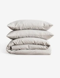 European Flax Linen Duvet Set By Cultiver -Home Furnishings cultiver linen bedding smoke grey duvet set 1 1 605d7795 a831 4ca6 b231 01c2023bbccb