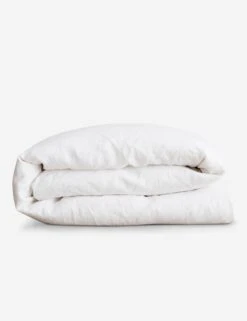 European Flax Linen Duvet Cover By Cultiver -Home Furnishings cultiver linen bedding white duvet cover 1 1