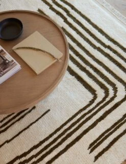 Earth Maze Moroccan Shag Rug By Élan Byrd -Home Furnishings earth maze living room 5032 site crop