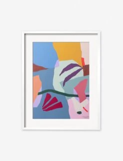 Tres Print By Fernanda Martinez -Home Furnishings fernanda tres white