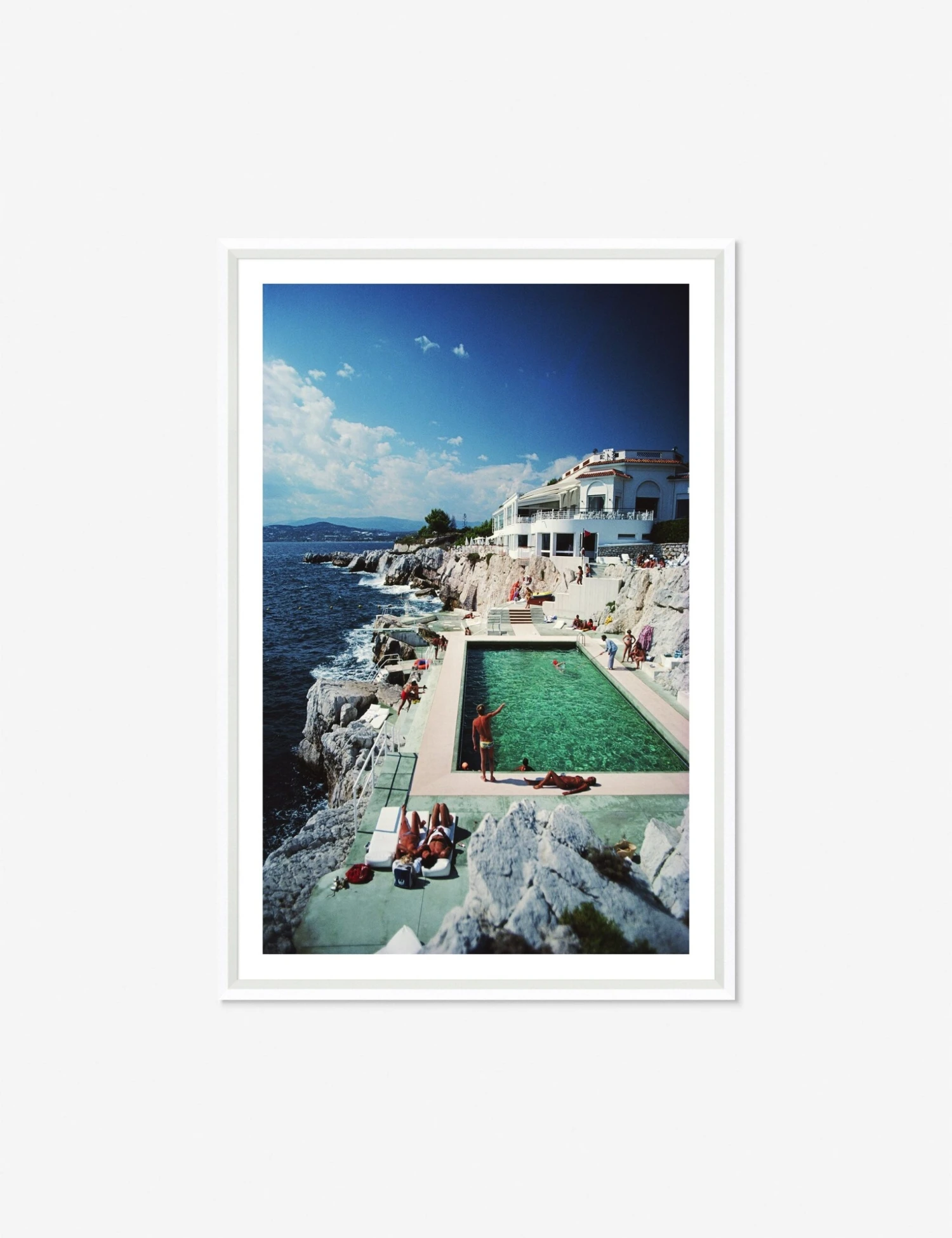 Eden-Roc Pool Photography Print By Slim Aarons 2 Eden-Roc Pool Photography Print By Slim Aarons - Image 2