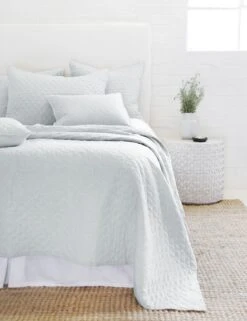 Hampton Quilted Coverlet By Pom Pom At Home -Home Furnishings hampton ocean front