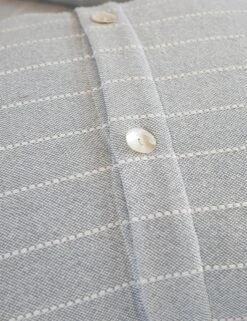 Henley Cotton Duvet By Pom Pom At Home -Home Furnishings henleyskydetail