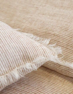 Logan Linen Pillow By Pom Pom At Home -Home Furnishings logan terra cotta close up 5 900x 2 766702bd a622 43ac b2b0 7c3426a42fa5
