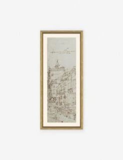 Canaletto Drawing Prints (Set Of 2) -Home Furnishings lulu 20 0006a