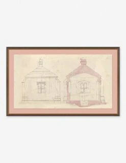 Garden House Study Print