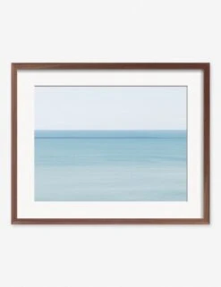 Mediterranean Blues Photography Print By Carley Rudd -Home Furnishings medit blues 8 10 16 x20 walnut frame 1