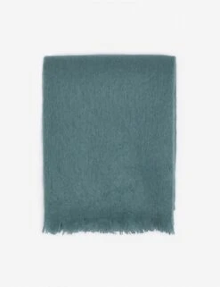 Aimee Mohair Throw -Home Furnishings mohair throw shale blue a06517015 1