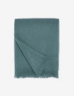 Aimee Mohair Throw -Home Furnishings mohair throw shale blue a06517015 2