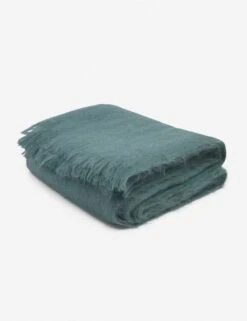 Aimee Mohair Throw -Home Furnishings mohair throw shale blue a06517015 det 3
