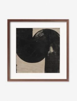 Motion Study No. 11 Print By Karlos Marquez -Home Furnishings motion study 11 walnut frame
