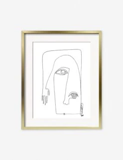 Picasso Print By Damienne Merlina -Home Furnishings picasso gold frame 1