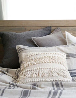 Iman Pillow By Pom Pom At Home -Home Furnishings pom pom at home iman pillow ivory 2 1