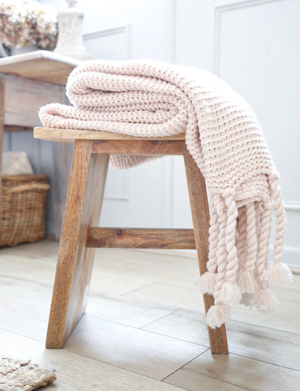 Trestles Chunky Knit Throw By Pom Pom At Home 2 Trestles Chunky Knit Throw By Pom Pom At Home - Image 2