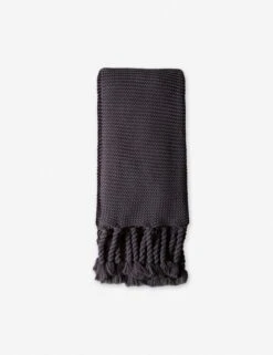 Trestles Chunky Knit Throw By Pom Pom At Home 9 Trestles Chunky Knit Throw By Pom Pom At Home -Home Furnishings pom pom at home trestles throw midnight 3