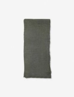 Venice Waffle Weave Throw By Pom Pom At Home 12 Venice Waffle Weave Throw By Pom Pom At Home -Home Furnishings pom pom at home venice throw moss 1
