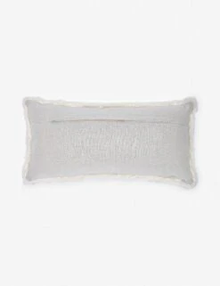 Samaire Shearling Lumbar Pillow -Home Furnishings shortwool curly 11x22 eggshell a04500277 2