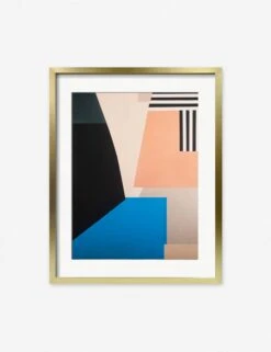 White Wood 2 Print By Sarah White -Home Furnishings sw2 gold frame 5819cc7f 6307 43a1 90db 306dc9f0394e